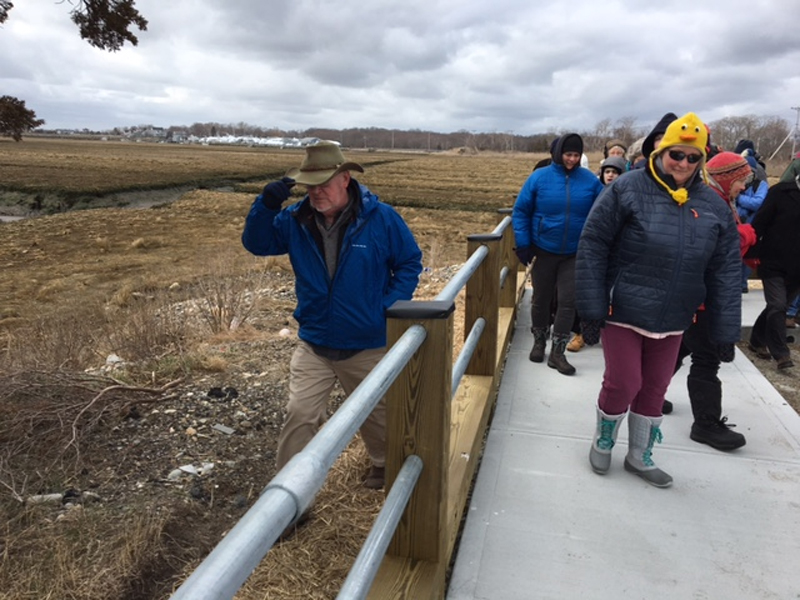 Green Harbor Salt Marsh guided tour/led by John Dick with the Association of Massachusetts Wetland Scientists