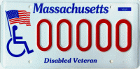 Disabled Vet License Plate