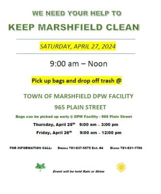 Keep Marshfield Clean