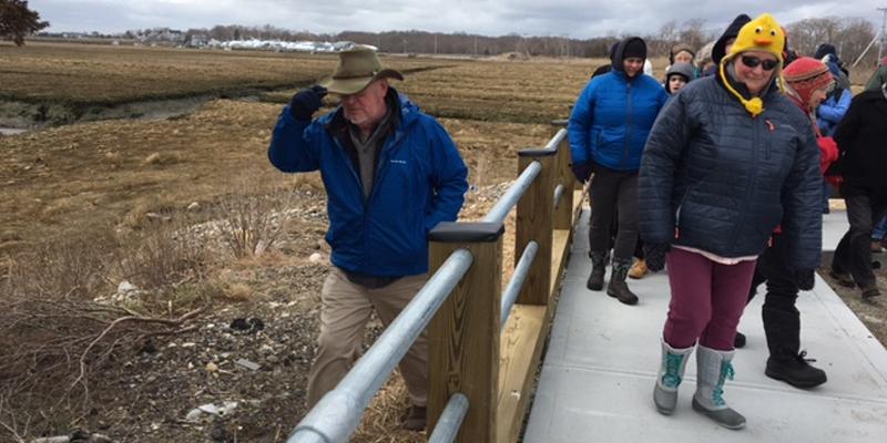 Green Harbor Salt Marsh guided tour/led by John Dick with the Association of Massachusetts Wetland Scientists